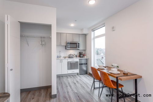 uw精装修包家具studio公寓,长租短租均可